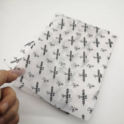 Printed Custom Logo Size Grease Resistant Food Safe Wrapping Packing Wax Paper